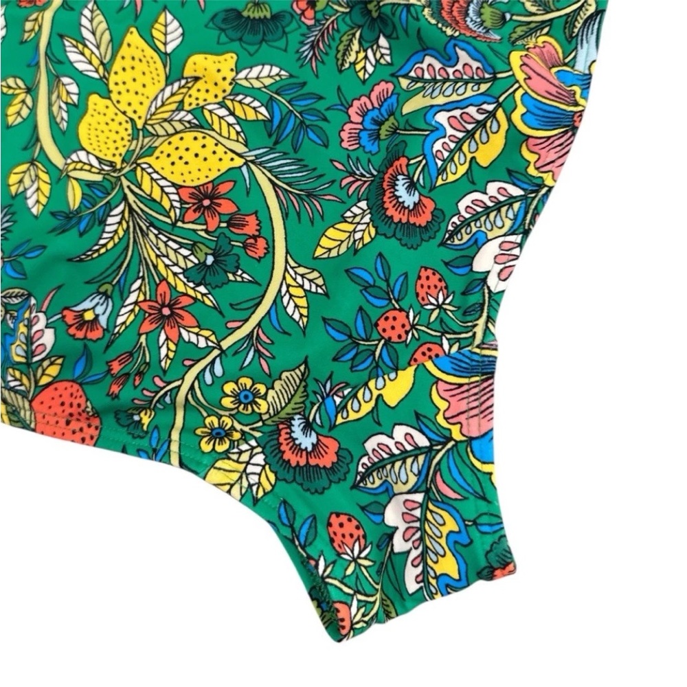 Boden Green Floral One-Piece Swimsuit - Picture 4 of 4
